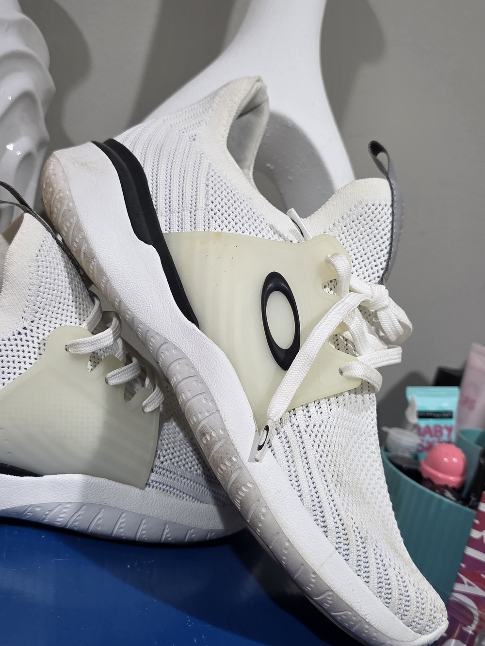 Oakley White Athletic Men's Shoes